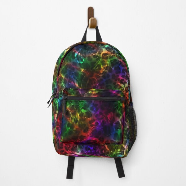 Item preview, Rainbow color glossy gel leopard print design,Animal skin background designed and sold by oyonni design.