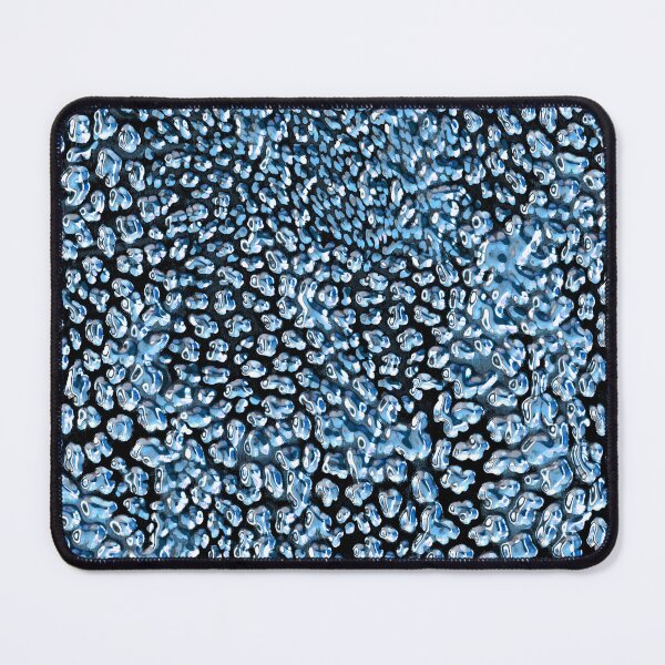 Item preview, 3D dark blue leopard print design,Animal skin background designed and sold by oyonni design.