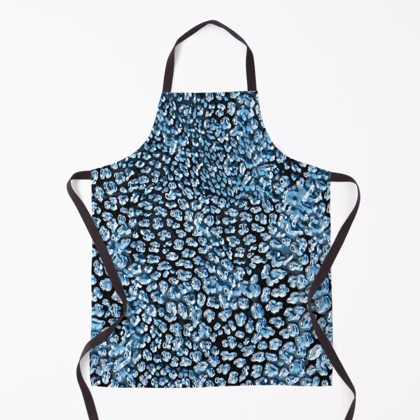 Item preview, 3D dark blue leopard print design,Animal skin background designed and sold by oyonni design.