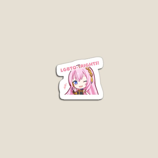 Item preview, Luka Megurine LGBTQ rights! designed and sold by LightPrismXIV.