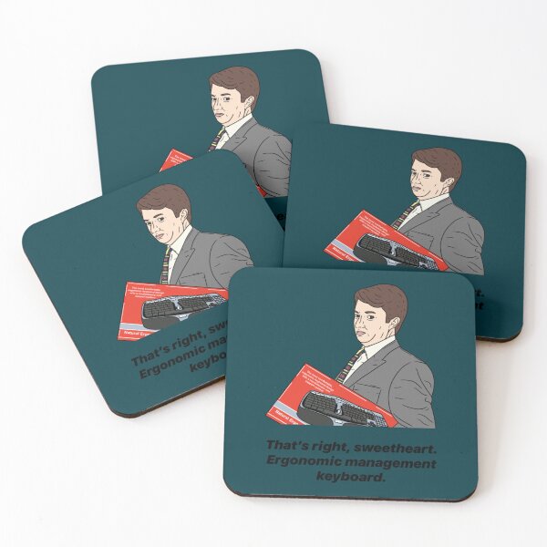 Item preview, MARK CORRIGAN  ERGONOMIC MANAGEMENT KEYBOARD   designed and sold by WEEKDROPshopz.