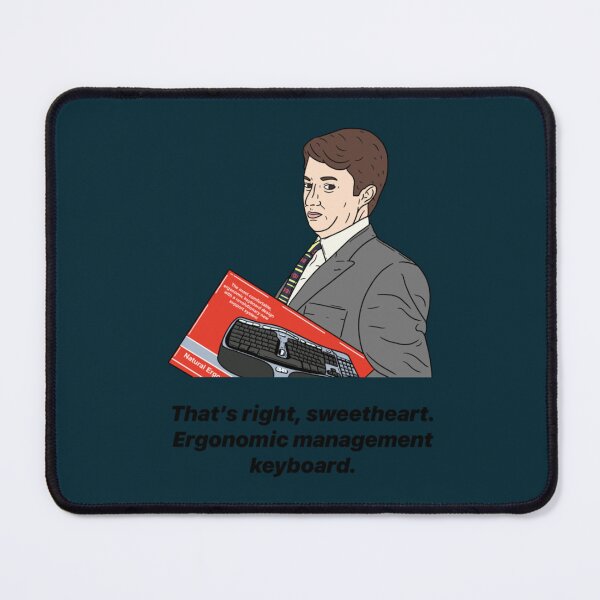 Item preview, MARK CORRIGAN ERGONOMIC MANAGEMENT KEYBOARD designed and sold by WEEKDROPshopz.