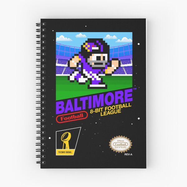 Aperçu de l'œuvre Baltimore Ravens (cartouche de jeux vidéo 8 bits) créée et vendue par The Armorsmith.