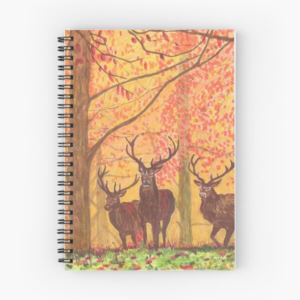 Item preview, Cerfs dans la forêt designed and sold by EstelleNaturals.