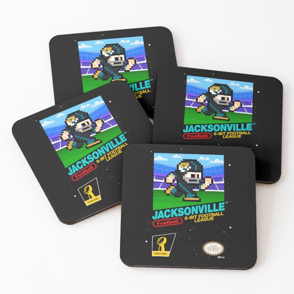 Item preview, Jacksonville Jaguars (8-bit Videogames Cartridge) designed and sold by The Armorsmith.