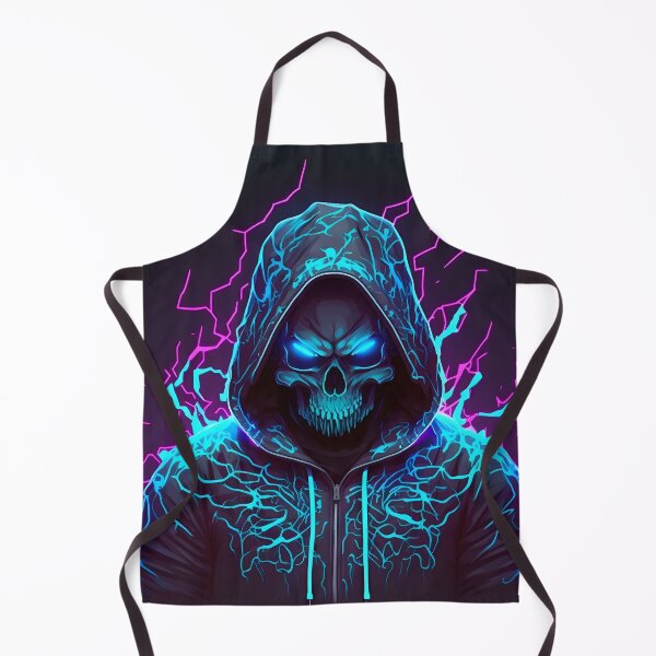 Item preview, Neon Horror Skull designed and sold by ArtAT.