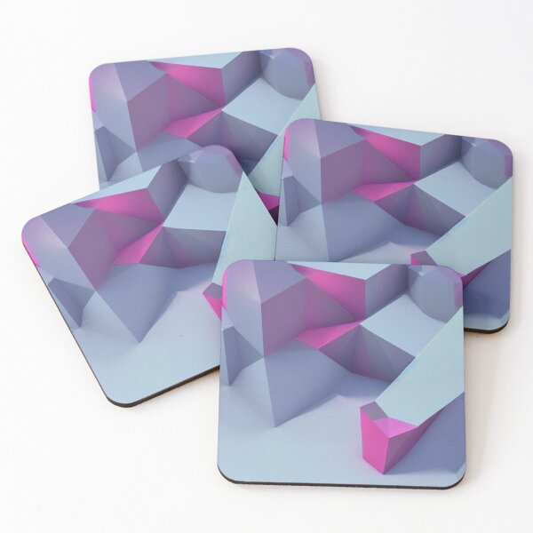Item preview, Abstract Geometric Pattern with Blocks designed and sold by HanaiPrint.