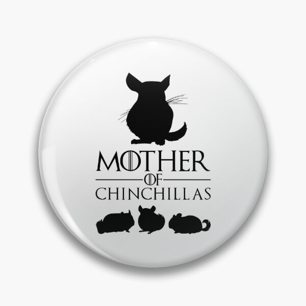 Item preview, Mother of Chinchillas (black) designed and sold by RatArt Designs.