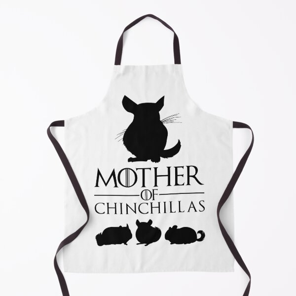 Item preview, Mother of Chinchillas (black) designed and sold by RatArt Designs.