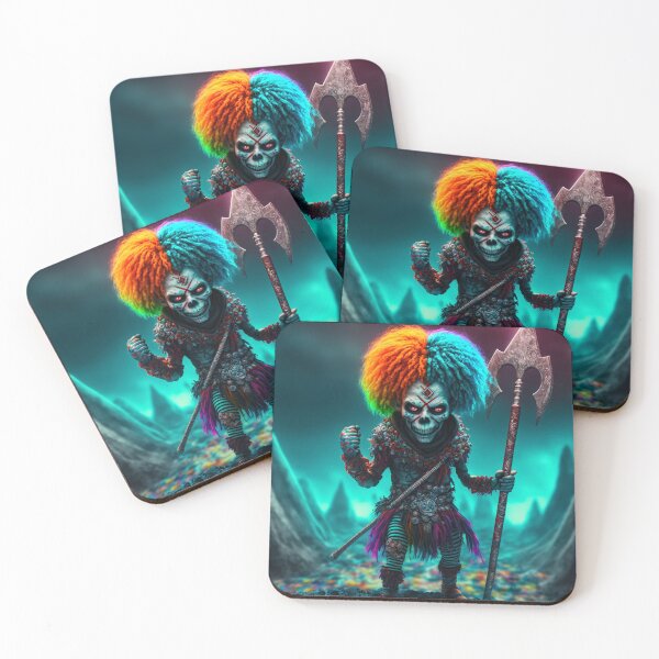 Artikelvorschau, Clown Clowns-Bunter Miniaturclown entworfen und verkauft von letsgetinspired.