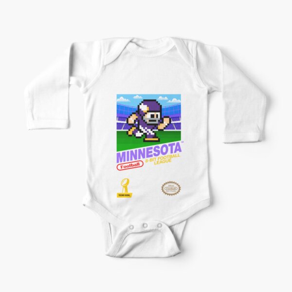 Minnesota Vikings (8-bit Videogames Cartridge) Baby One-Piece for Sale by  TheArmorsmith