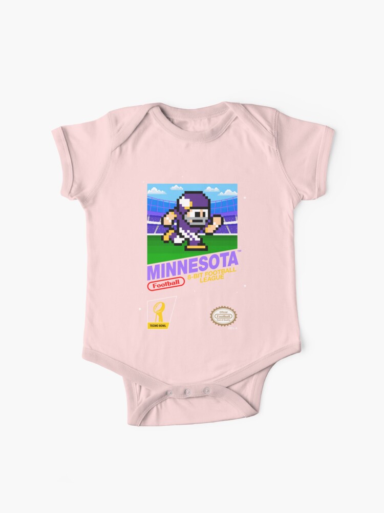 Minnesota Vikings (8-bit Videogames Cartridge) Baby One-Piece for Sale by  TheArmorsmith