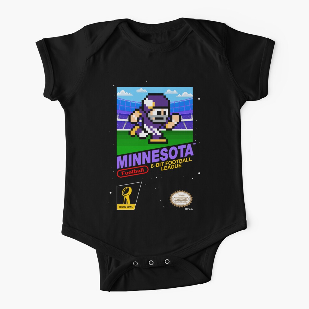 Minnesota Vikings (8-bit Videogames Cartridge) Baby One-Piece for Sale by  TheArmorsmith