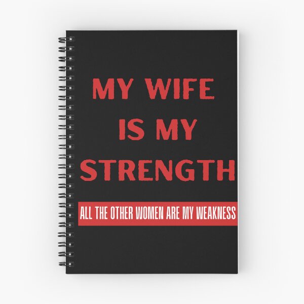 Item preview, My Wife Is My Strength All The Other Women Are My Weakness. Funny Husband Gift designed and sold by Rebel-Design.