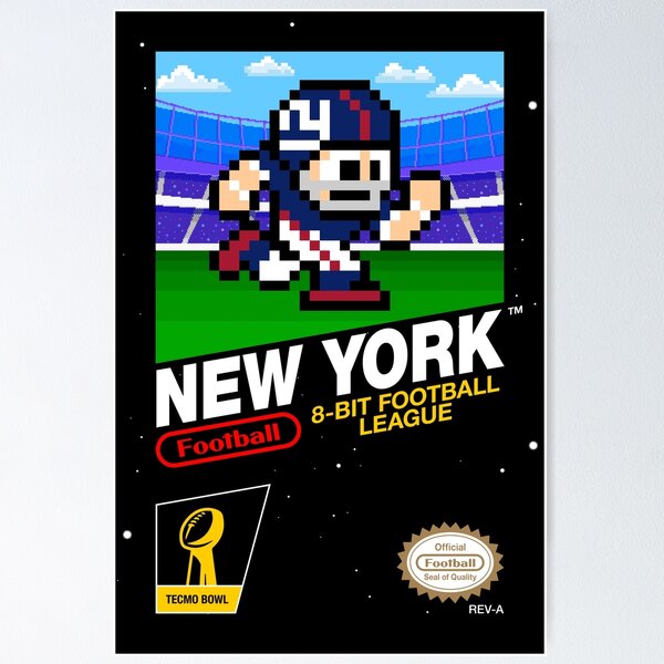 Item preview, New York Giants (8-bit Videogames Cartridge) designed and sold by The Armorsmith.