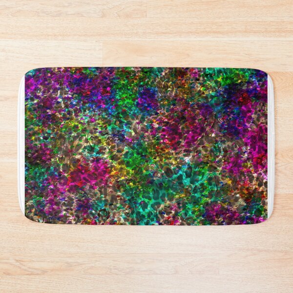 Item preview, Glitter rainbow color  leopard print design,Animal skin background designed and sold by oyonni design.