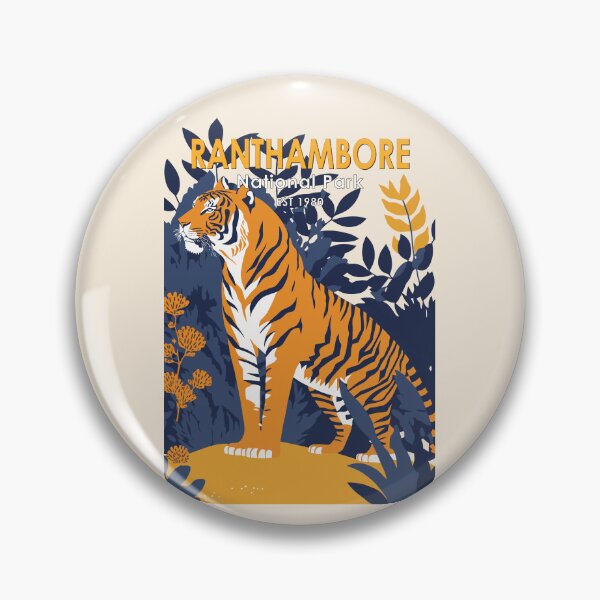 Item preview, Ranthambore National Park India Vintage designed and sold by KrisSidDesigns.