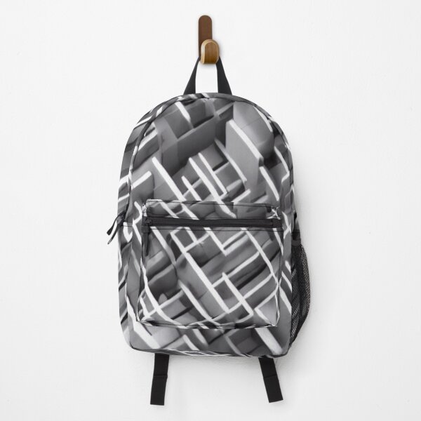 Item preview, Abstract Geometric Blocks in Dark Grey designed and sold by HanaiPrint.