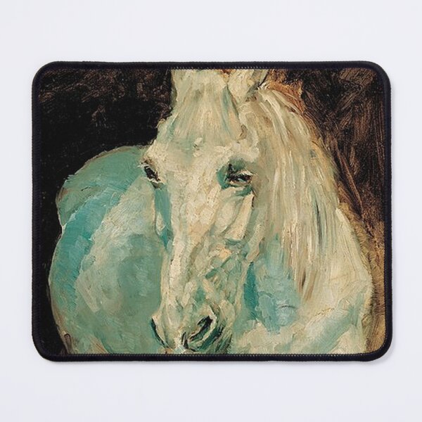 Item preview, The White Horse by Henri Toulouse designed and sold by tomorrowsart.