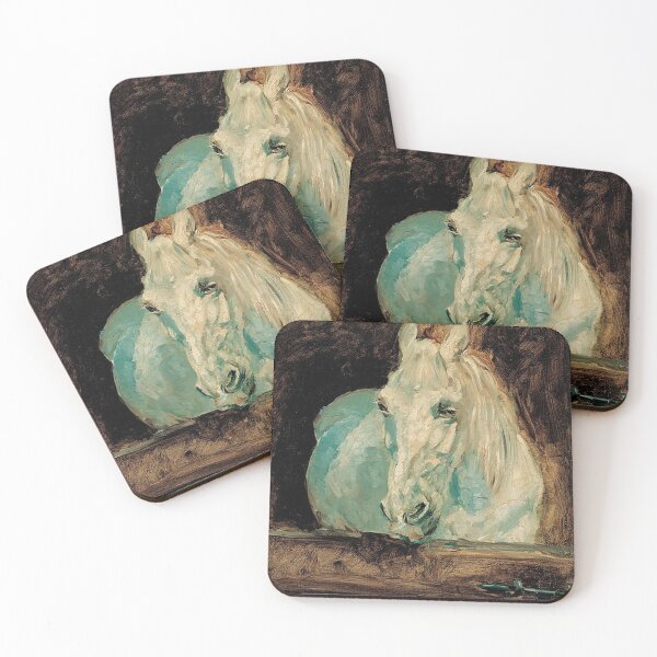 Item preview, The White Horse by Henri Toulouse designed and sold by tomorrowsart.