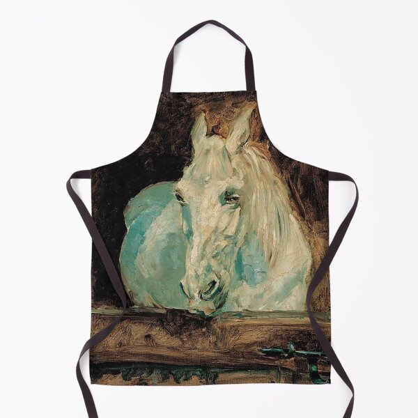 Item preview, The White Horse by Henri Toulouse designed and sold by tomorrowsart.