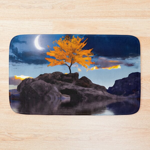 Item preview, Tree in lake generated by artificial intelligence designed and sold by megadrina.
