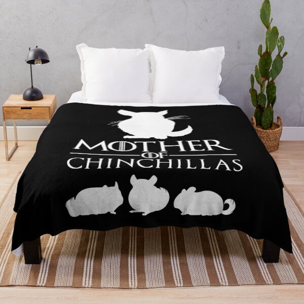 Item preview, Mother of Chinchillas (white) designed and sold by RatArt Designs.