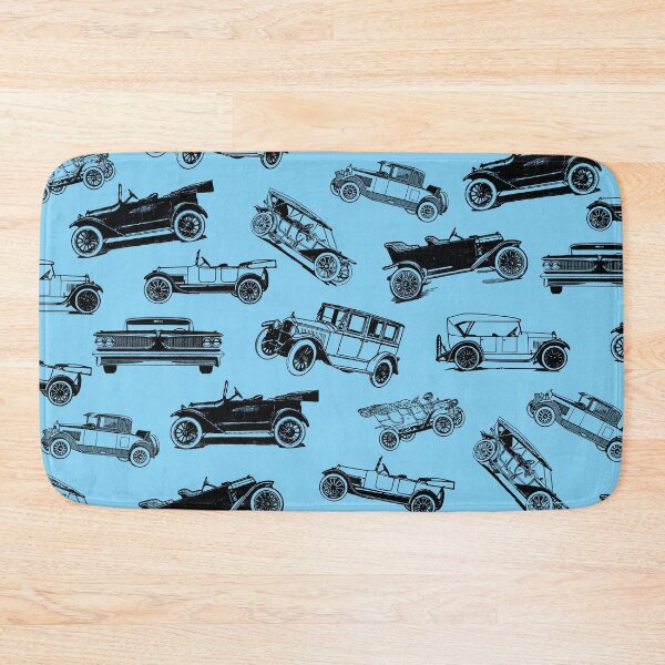 Item preview, nostalgic vintage pattern with vintage cars, motorsport designed and sold by Mauswohn.
