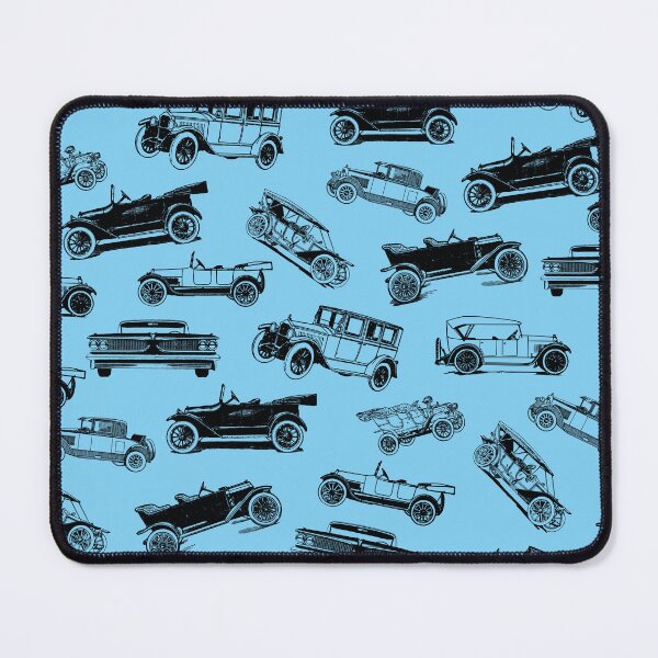 Item preview, nostalgic vintage pattern with vintage cars, motorsport designed and sold by Mauswohn.
