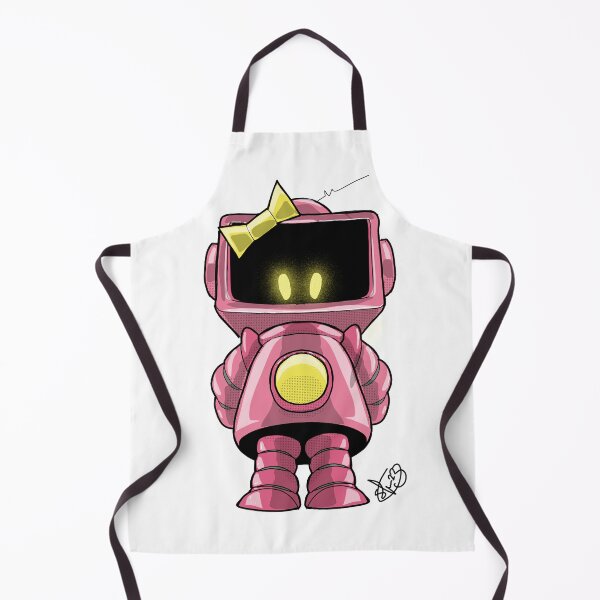 Item preview, Cute robot girl cartoon designed and sold by Pittstop.