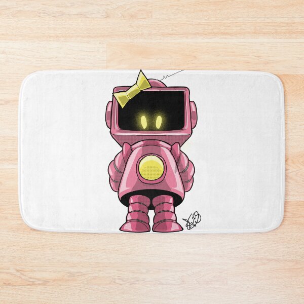 Item preview, Cute robot girl cartoon  designed and sold by Pittstop.