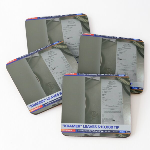 Item preview, Nathan For You Kramer leaves $10,000 tip designed and sold by Swaggy Designs.