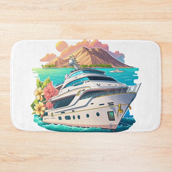 Item preview, Yacht Adventures 6 | Colorful Cartoon Travel designed and sold by Sunchaser World.