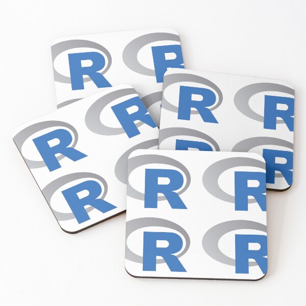 Item preview, R Language Logo 4x designed and sold by Mr  Shy.