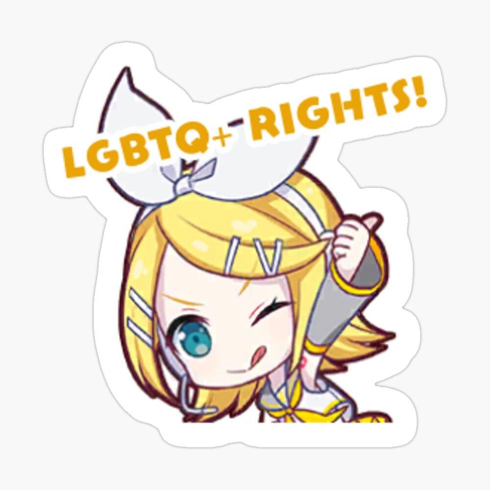 Vocaloid Rin Kagamine Stickers for Sale