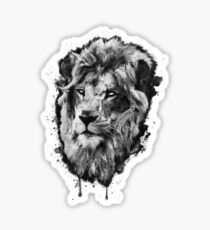 First Lion - White Eyes Sticker