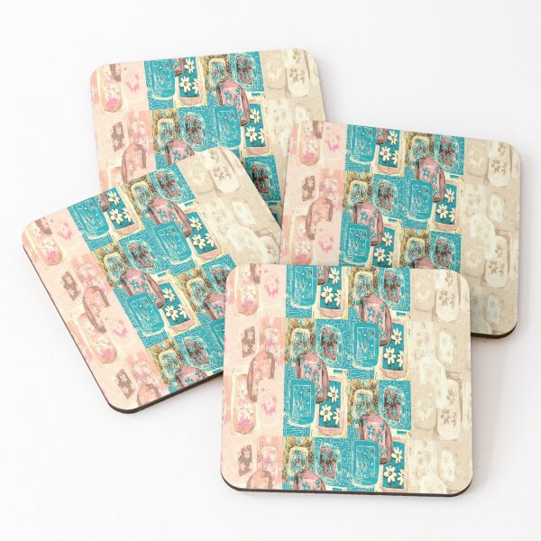 Item preview, 1930s striped floral designed and sold by Nickdavisinghe.