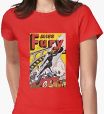 Miss Fury Women's Fitted T-Shirt