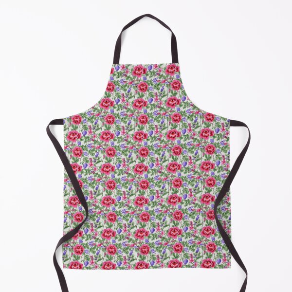 Item preview, Chinese flower pattern, porcelain vintage watercolor art designed and sold by patterncrow.