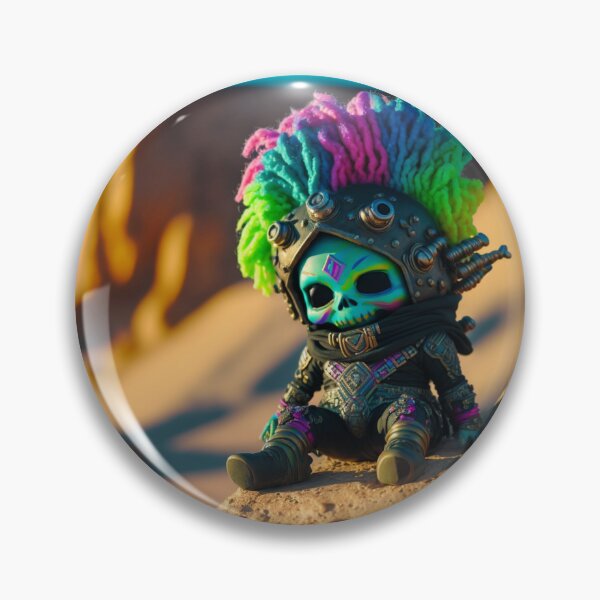 Item preview, Clown Clowns-Miniature Skeleton Clown designed and sold by letsgetinspired.