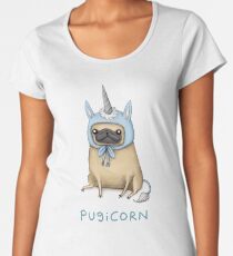 Pugicorn - Fawn Women's Premium T-Shirt