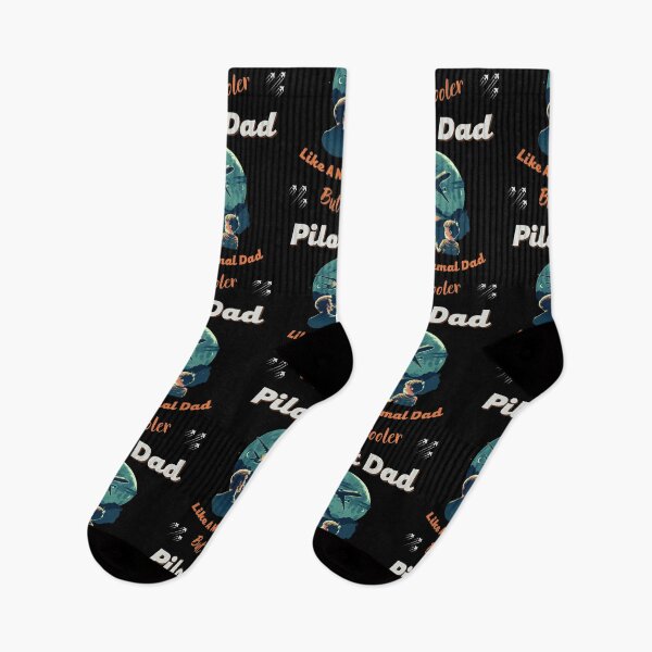 Item preview, Pilot Dad Like A Normal Dad But Cooler - Perfect Gift for a loving Pilot Father designed and sold by Cr4ftyCreations.
