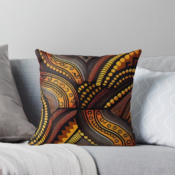 Item preview, Scaley African Pattern Digital Painting designed and sold by CodeAndColors.