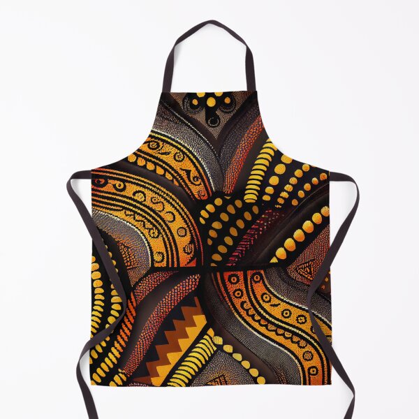 Item preview, Scaley African Pattern Digital Painting designed and sold by CodeAndColors.