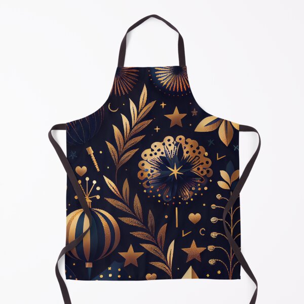 Aperçu de l'œuvre Elegant Fancy Gold Festive Design Digital Painting créée et vendue par CodeAndColors.