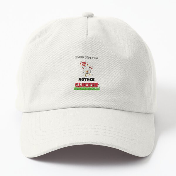 Item preview, Happy Birthday Mother Clucker!! Chicken Birthday Funny Pun designed and sold by JuxtaJoy Studios.