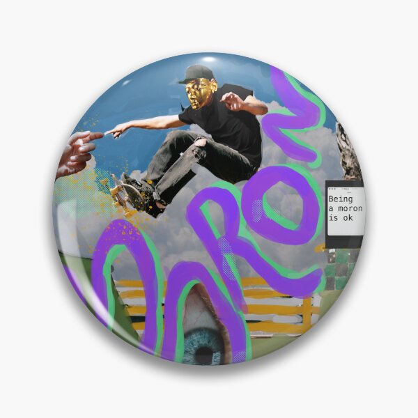 Item preview, Skateboarder Touching god's finger designed and sold by DNTW.