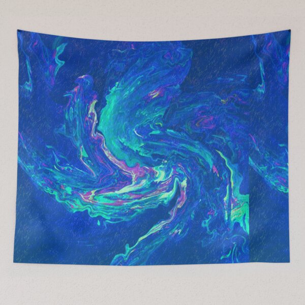 Item preview, Abstract : Blue cosmic dust designed and sold by HakiStoreMa.