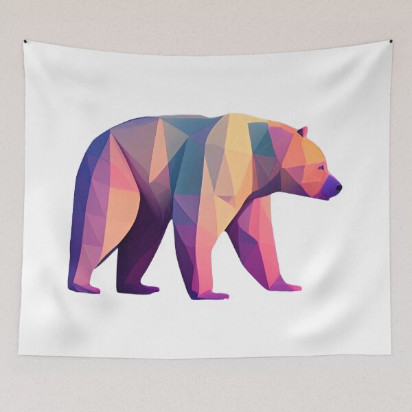 Item preview, Polygon Bear designed and sold by Mike Rittenhouse.