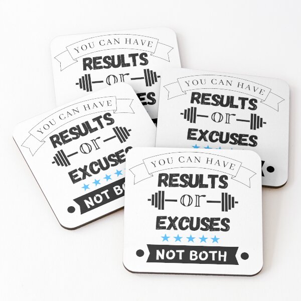 Item preview, You can Have Results or Excuses, Weight lose motivation, Weight loss motivational quotes, designed and sold by Gamicnum.